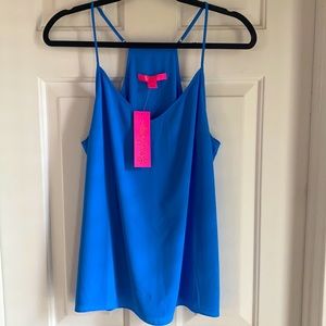 NWT. Lilly Pulitzer Dusk top size L.